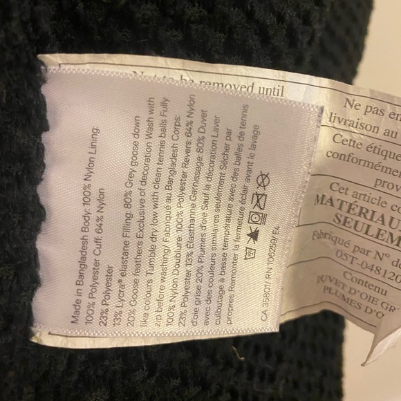 Black Lululemon Short Down Puffer Jacket ❄️ - Picture 2 of 3